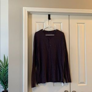 Vince long sleeve Henley top